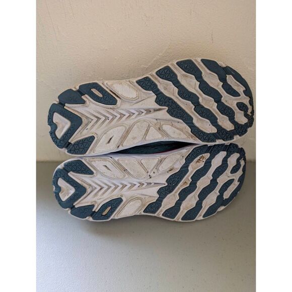 Hoka One Mens Clifton 8 Lace-up Road Running Athletic Shoes Blue Size 10.5D main image 9